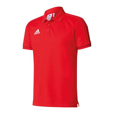 adidas tiro 17 polo rot